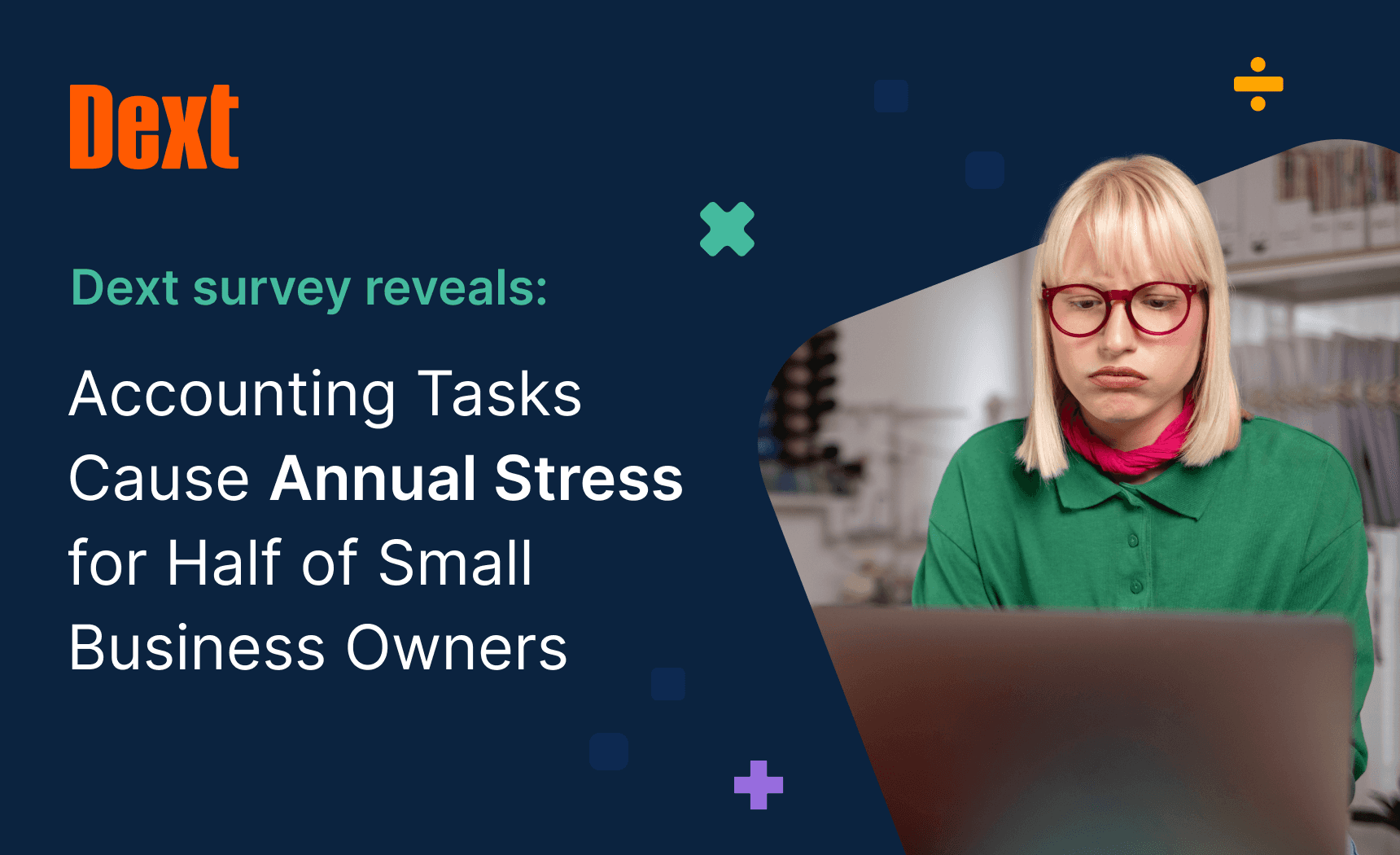 Accounting Tasks Cause Annual Stress for Half of Small Business Owners