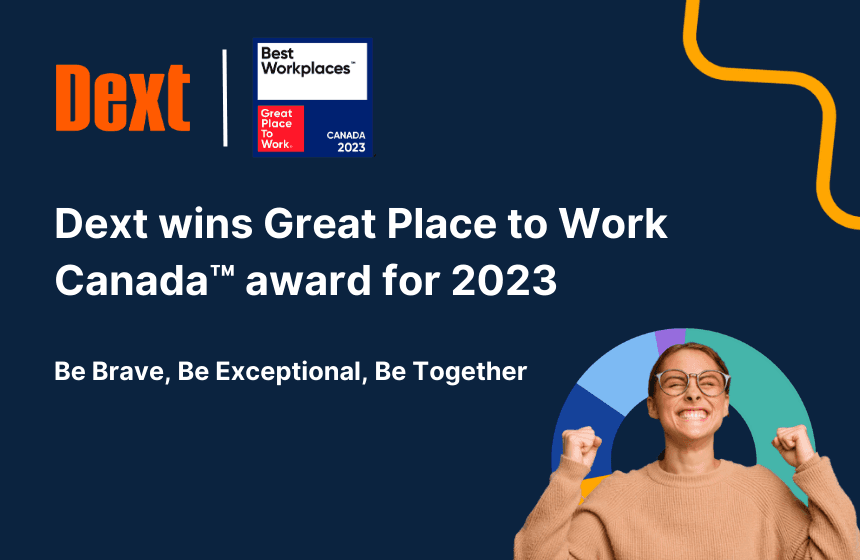 Dext wins Great Place to Work Canada™ award
