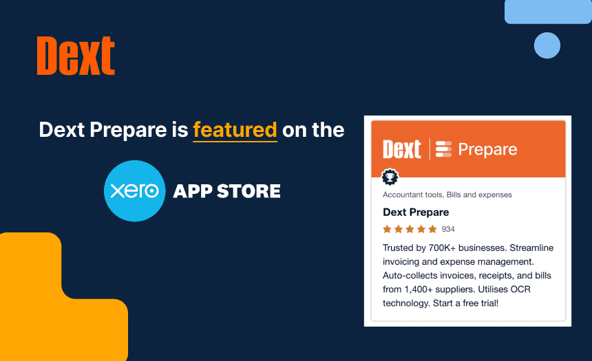Dext Prepare Shines Again in the Xero App Store