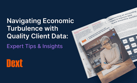 Navigating economic turbulence with quality client data