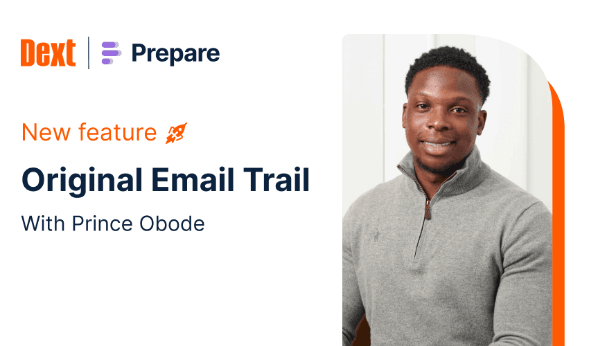 Embracing Efficiency: Introducing the ‘Original Email Trail’ Feature
